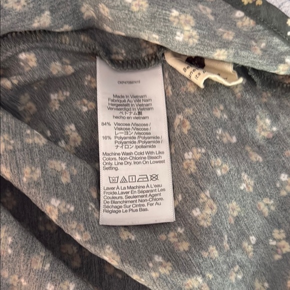 Madewell Green Sleeveless Slip Dress - Picture 7 of 8